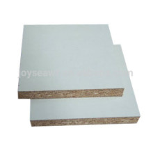 melamine white partice board for bathroom and cabinet